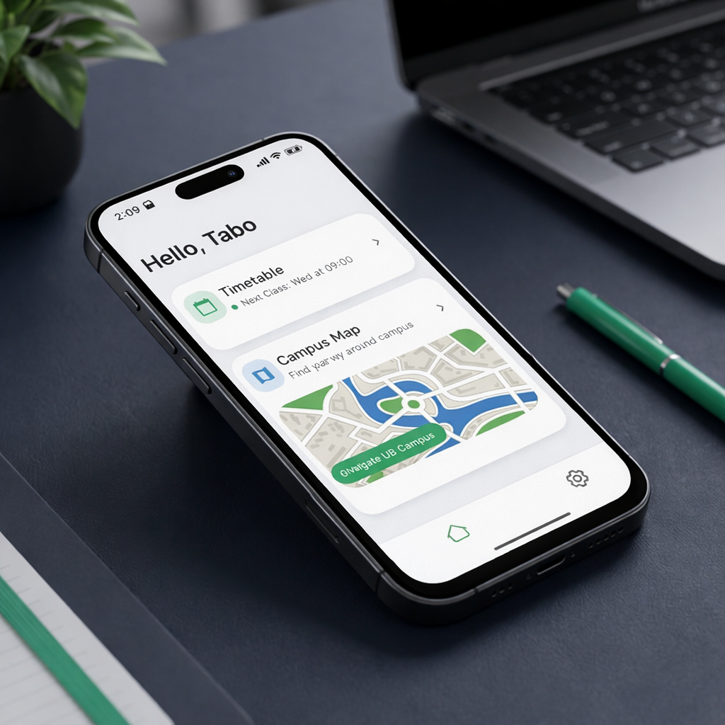 Campus Flow App Mockup